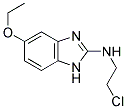 N-(2-Chloroethyl)-5-ethoxy-1H-benzimidazol-2-amine 结构式