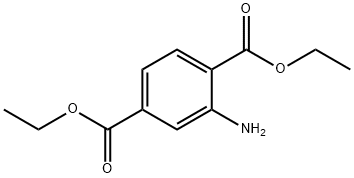 2-氨基苯-1,4-二羧酸二乙酯 结构式