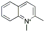 1,2-DIMETHYLQUINOLINIUM 结构式