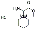 L-环己基甘氨酸甲酯盐酸盐 结构式