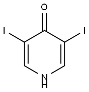 3,5-Diiodopyridin-4(1H)-one 结构式