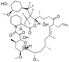 DIHYDRO-FK506 [PROPYL-3H]- 结构式