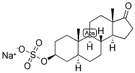 3-BETA-HYDROXY-5-ALPHA-ANDROSTAN-17-ONE 3-SULPHATE 结构式