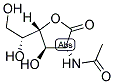 2-ACETAMIDO-2-DEOXY-D-GALACTONO-1,4-LACTONE 结构式