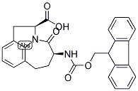 (2S,5S)-FMOC-5-AMINO-1,2,4,5,6,7-HEXAHYDRO-AZEPINO [3,2,1-HI] INDOLE-4-ONE-2-CARBOXYLIC ACID 结构式