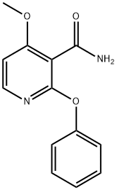 4-METHOXY-2-PHENOXYNICOTINAMIDE 结构式