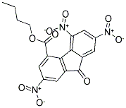 BUTYL 2,5,7-TRINITRO-9-OXO-9H-FLUORENE-4-CARBOXYLATE 结构式