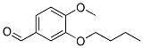 3-Butoxy-4-methoxybenzaldehyde 结构式