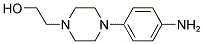 2-[4-(4-AMINO-PHENYL)-PIPERAZIN-1-YL]-ETHANOL 结构式