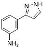 3-(3-Aminophenyl)pyrazole 结构式
