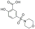 2-HYDROXY-5-(MORPHOLINE-4-SULFONYL)-BENZOIC ACID 结构式