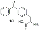 4-BENZOYL-DL-PHENYLALAINE HYDROCHLORIDE 结构式