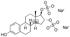 1,3,5(10)-Estratrien-3,16-alpha, 17-beta-triol 16,17-disulphate, disodium salt 结构式