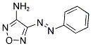 4-[-PHENYLDIAZENYL]-1,2,5-OXADIAZOL-3-AMINE 结构式