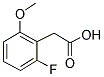2-氟-6-甲氧基苯乙酸 结构式
