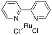 (2,2'-BIPYRIDINE)DICHLORORUTHENATE (II) 结构式