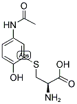 3-CYSTEINYLACETAMINOPHEN-D3 结构式