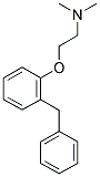 N,N-DIMETHYL-2-(A-PHENYL-O-TOLOXY)ETHYLAMINE 结构式