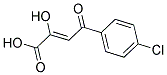 (2Z)-4-(4-CHLOROPHENYL)-2-HYDROXY-4-OXOBUT-2-ENOIC ACID 结构式