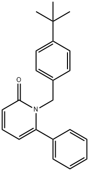 1-(4-TERT-BUTYLBENZYL)-6-PHENYLPYRIDIN-2(1H)-ONE 结构式