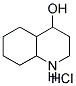 DECAHYDRO-QUINOLIN-4-OL HYDROCHLORIDE 结构式
