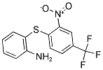 2-AMINO-2'-NITRO-4'-(TRIFLUOROMETHYL)DIPHENYL SULPHIDE 结构式