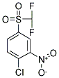 1-CHLORO-4-[(DIFLUOROMETHYL)SULFONYL]-2-NITROBENZENE 结构式