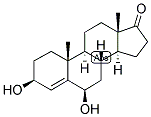 4-ANDROSTEN-3-BETA, 6-BETA-DIOL-17-ONE 结构式