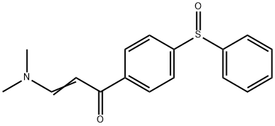 (E)-3-(dimethylamino)-1-(4-(phenylsulfinyl)phenyl)prop-2-en-1-one