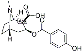 P-HYDROXYBENZOYLECGONINE 结构式