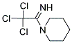 2,2,2-TRICHLORO-1-PIPERIDIN-1-YLETHANIMINE 结构式