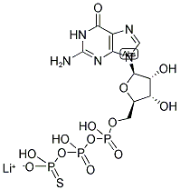 GTP-GAMMA-S LITHIUM SALT 结构式