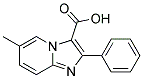 5-METHYL-2-PHENYLIMIDAZO[1,2-A]PYRIDINE-3-CARBOXYLIC ACID 结构式