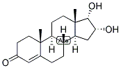 16-Hydroxyepitestosterone 结构式