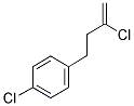 2-CHLORO-4-(4-CHLOROPHENYL)-1-BUTENE 结构式