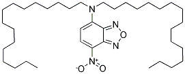 4-DIHEXADECYLAMINO-7-NITROBENZ-2-OXA-1,3-DIAZOLE 结构式