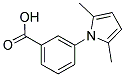 3-(2,5-DIMETHYLPYRROL-1-YL)BENZOIC ACID 结构式