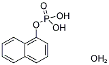 1-NAPHTHYL PHOSPHATE HYDRATE 结构式