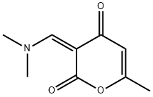3-[(DIMETHYLAMINO)METHYLENE]-6-METHYL-2H-PYRAN-2,4(3H)-DIONE 结构式