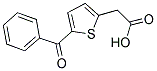 2-(5-BENZOYL-2-THIENYL)ACETIC ACID 结构式