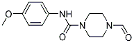 (4-FORMYLPIPERAZINYL)-N-(4-METHOXYPHENYL)FORMAMIDE 结构式