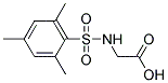 2-(2,4,6-三甲基苯磺酰氨基)乙酸 结构式