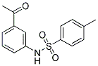 N-(3-ACETYLPHENYL)-4-METHYLBENZENESULFONAMIDE 结构式