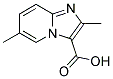 2,6-DIMETHYLIMIDAZO[1,2-A]PYRIDINE-3-CARBOXYLIC ACID 结构式