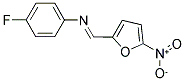 4-FLUORO-N-((5-NITRO-2-FURYL)METHYLENE)ANILINE 结构式