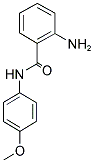 2-AMINO-N-(4-METHOXY-PHENYL)-BENZAMIDE 结构式