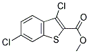 METHYL 3,6-DICHLOROBENZO[B]THIOPHENE-2-CARBOXYLATE 结构式