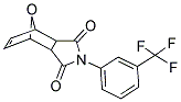 4-[3-(TRIFLUOROMETHYL)PHENYL]-10-OXA-4-AZATRICYCLO[5.2.1.0(2,6)]DEC-8-ENE-3,5-DIONE 结构式