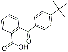 2-(4-TERT-BUTYLBENZOYL)BENZOIC ACID 结构式