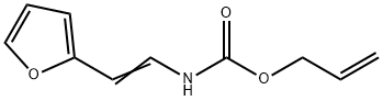 ALLYL N-[2-(2-FURYL)VINYL]CARBAMATE 结构式